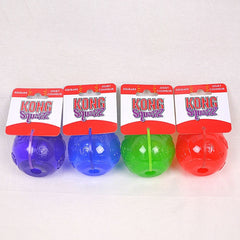 KONG PSB1 Mainan Anjing Squeezz BALL Large Green no type Tidak ada merek 