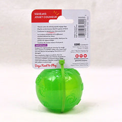 KONG PSB2 Mainan Anjing Squeezz Ball Medium Green no type Tidak ada merek 