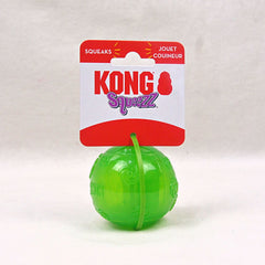 KONG PSB2 Mainan Anjing Squeezz Ball Medium Green no type Tidak ada merek 