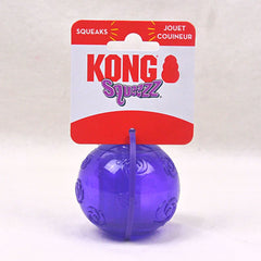 KONG PSB2 Mainan Anjing Squeezz Ball Medium Purple Dog Toy Tidak ada merek 