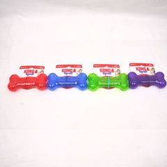 KONG PSN2 Mainan Anjing Squeezz Bone Medium Red Dog Toy Tidak ada merek 