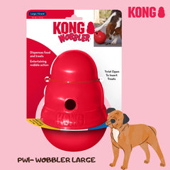 KONG PW1 Mainan Anjing Wobbler Dog Large Dog Toy Tidak ada merek 