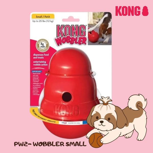 KONG PW2 Mainan Anjing Wobbler Dog Small Dog Toy Tidak ada merek 