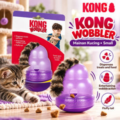 KONG PW4 Mainan Kucing Cat Wobbler Small no type Tidak ada merek 