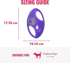 KONG TMF2 Mainan Anjing Jumbler Football Medium Large BLUE no type Tidak ada merek 