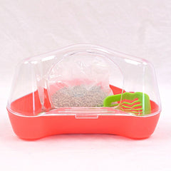 LIVINGWORLD Tempat Toilet Hamster Corner Toilet Red no type Tidak ada merek 