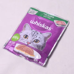 Makanan Kucing Senior WHISKAS 7+ Wetfood Tuna 85gram no type Tidak ada merek 