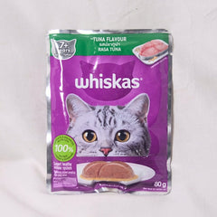 Makanan Kucing Senior WHISKAS 7+ Wetfood Tuna 85gram no type Tidak ada merek 