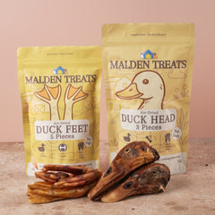 MALDENTREATS Snack Anjing Duck Head 3pcs no type Tidak ada merek 