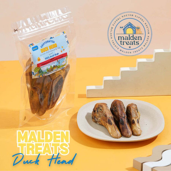 MALDENTREATS Snack Anjing Duck Head 3pcs no type Tidak ada merek 