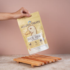 MALDENTREATS Snack Anjing Duck Head 3pcs no type Tidak ada merek 