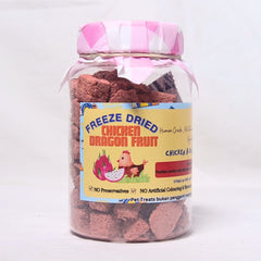 MALDENTREATS Snack Anjing Freeze Dried Chicken Dragon Fruit 50gr Dog Snack Tidak ada merek 