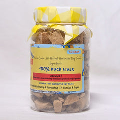 MALDENTREATS Snack Anjing Freeze Dried Duck Liver 50gr Dog Snack Tidak ada merek 