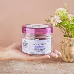 MALDENTREATS Snack Anjing Lamb Jerky 50gr no type Tidak ada merek 