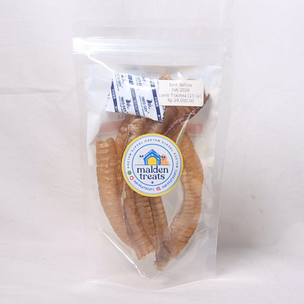 MALDENTREATS Snack Anjing Lamb Trachea 25gr Dog Snack Maldentreats 