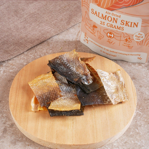 MALDENTREATS Snack Anjing Salmon Skin 25gr Dog Snack Tidak ada merek 