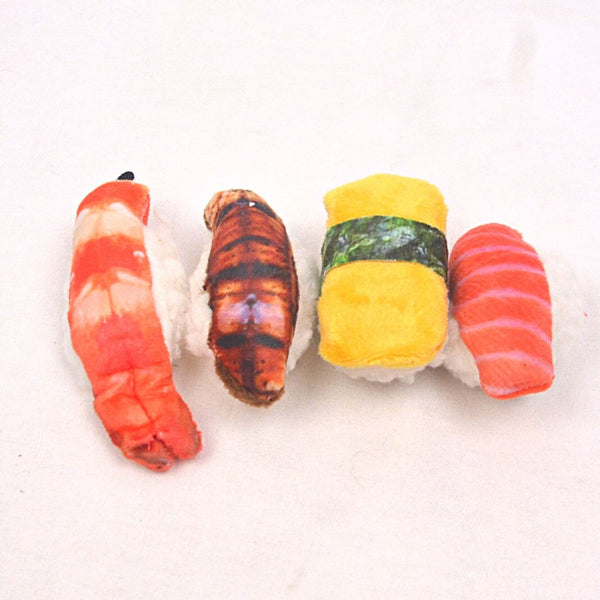 MAME Mainan Kucing P60 Catnip Kiss Doll Sushi Unagi Cat Toy Tidak ada merek 