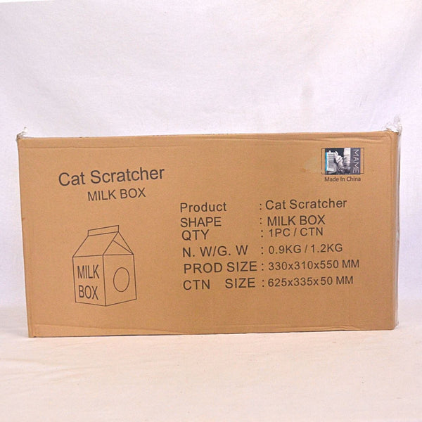 MAME Rumah Kucing Cat Sratcher Milk Box Red Cat Toy Pet Republic Indonesia 