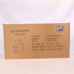 MAME Rumah Kucing Cat Sratcher Milk Box Red Cat Toy Pet Republic Indonesia 