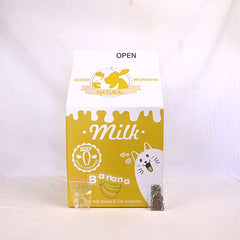MAME Rumah Kucing Cat Sratcher Milk Box Yellow Cat Toy Pet Republic Indonesia 