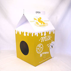 MAME Rumah Kucing Cat Sratcher Milk Box Yellow Cat Toy Pet Republic Indonesia 