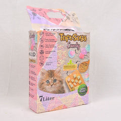 MARKOTOPS Pasir Kucing Tofu Soya Cat Litter CANDY 7L no type Markotops 