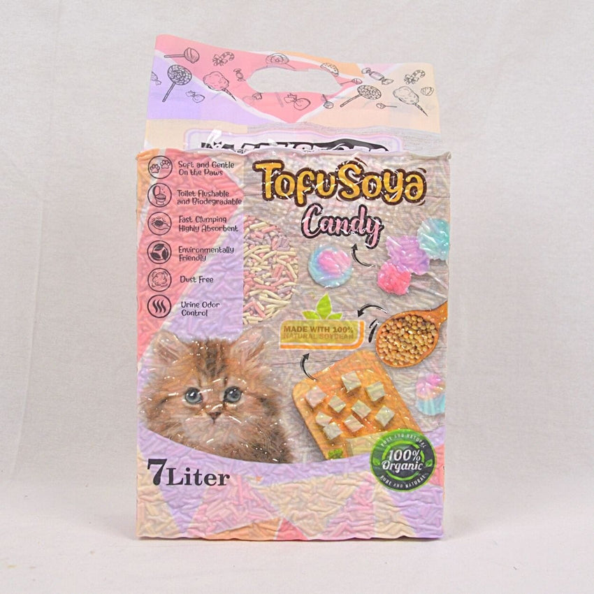 MARKOTOPS Pasir Kucing Tofu Soya Cat Litter CANDY 7L no type Markotops 