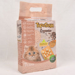 MARKOTOPS Pasir Kucing TOFU Soya Cat Litter Cappucino 7L no type Markotops 