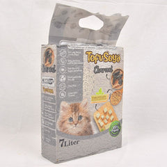 MARKOTOPS Pasir Kucing Tofu Soya Cat Litter CHARCOAL 7L no type Markotops 