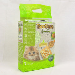 MARKOTOPS Pasir Kucing Tofu Soya Cat Litter GREENTEA 7L no type Markotops 