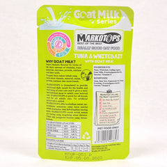 MARKOTOPS Year 1 Plus Tuna Whitebait Goat Milk 85g no type Markotop 