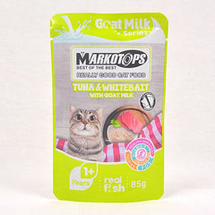 MARKOTOPS Year 1 Plus Tuna Whitebait Goat Milk 85g no type Markotop 
