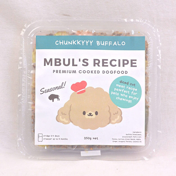 MBULS Dog Food Chunky Buffalo 350g Hobi & Koleksi > Perawatan Hewan > Makanan & Vitamin Hewan Pet Republic Indonesia 