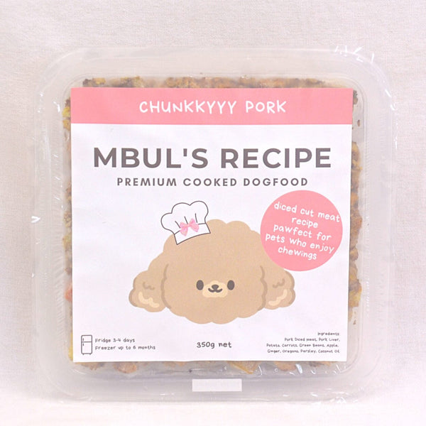 MBULS Dog Food Chunky Pork 350g Hobi & Koleksi > Perawatan Hewan > Makanan & Vitamin Hewan Pet Republic Indonesia 