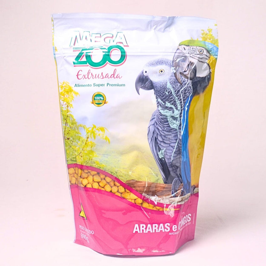 MEGAZOO Makanan Burung Macaws African Grey Food Maintenance 600g no type Tidak ada merek 