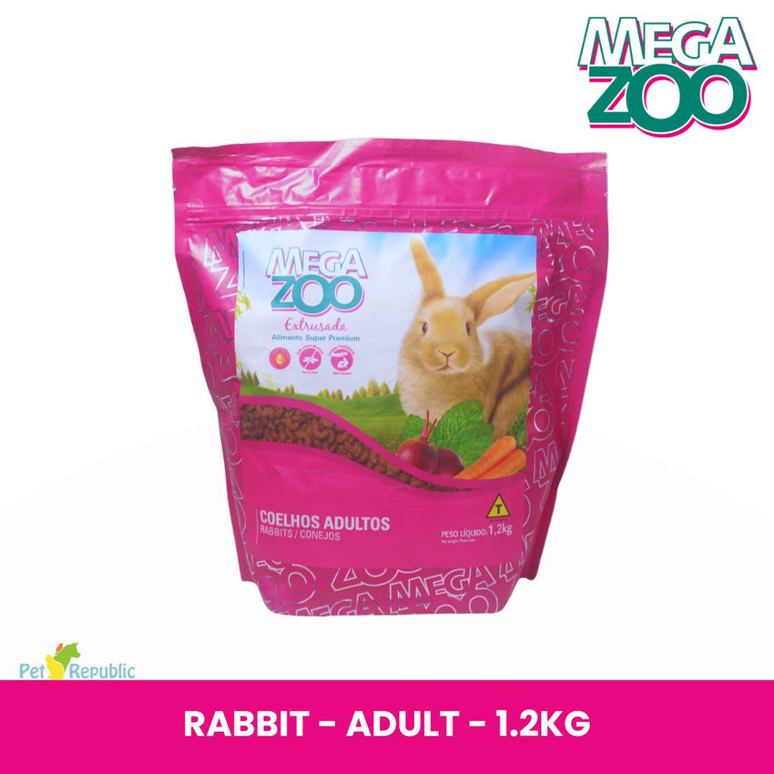MEGAZOO Makanan Kelinci Rabbit Food 1,2kg
