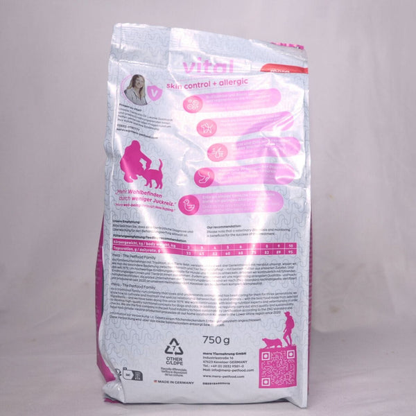 MERA Cats Makanan Kucing Vital Skin Control and Allergic 750gr cat dry food Tidak ada merek 