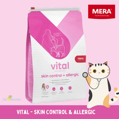 MERA Cats Makanan Kucing Vital Skin Control and Allergic 750gr cat dry food Tidak ada merek 