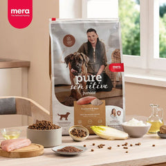 MERA Makanan Anjing Pure Sensitive Junior Turkey and Rice 4kg Dog Food Dry Tidak ada merek 