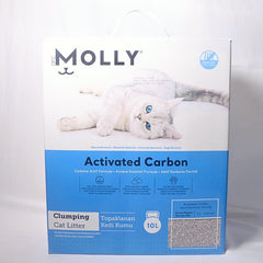 MOLLY Pasir Kucing Activated Carbon Cat Litter 10L Cat Sanitation Molly 