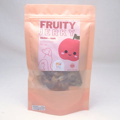 MONELPET Snack Anjing Fruity Jerky Chicken And Apple 50g Hobi & Koleksi > Perawatan Hewan > Makanan & Vitamin Hewan Monel 