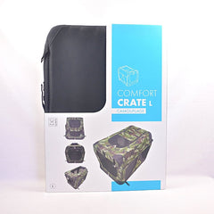 MPETS Kandang Travel Comfort Crate Camouflage Large Pet Cage M-Pets 