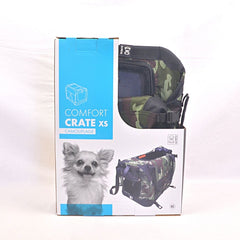 MPETS Kandang Travel Comfort Crate Camouflage XS Pet Cage Tidak ada merek 