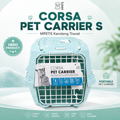 MPETS Kandang Travel Corsa Pet Carriers S no type Tidak ada merek 