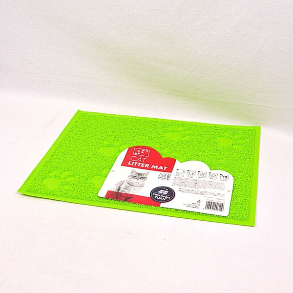 MPETS Karpet Kucing Footprint Cat Litter Mat Green Cat Sanitation Pet Republic Indonesia 