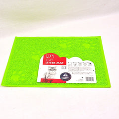 MPETS Karpet Kucing Footprint Cat Litter Mat Green Cat Sanitation Pet Republic Indonesia 