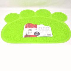 MPETS Karpet Kucing PAW Litter Mat GREEN no type Tidak ada merek 