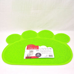 MPETS Karpet Kucing PAW Litter Mat GREEN no type Tidak ada merek 
