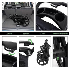 MPETS Kereta Dorong Hewan AVENTURA Pet Stroller M no type Tidak ada merek 