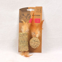 MPETS Mainan Kucing Natura Roll and Ball Cat no type Tidak ada merek 